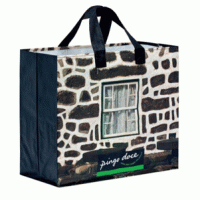 pp woven laminated sewing bag